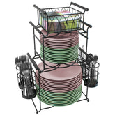 Stackable Buffet Caddy (7-Piece) - Sorbus Home
